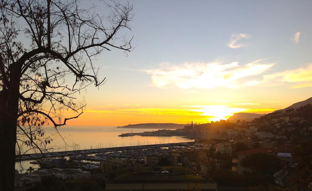Cap au Sud,Vue panoramique mer,piscine Menton Eksteriør bilde