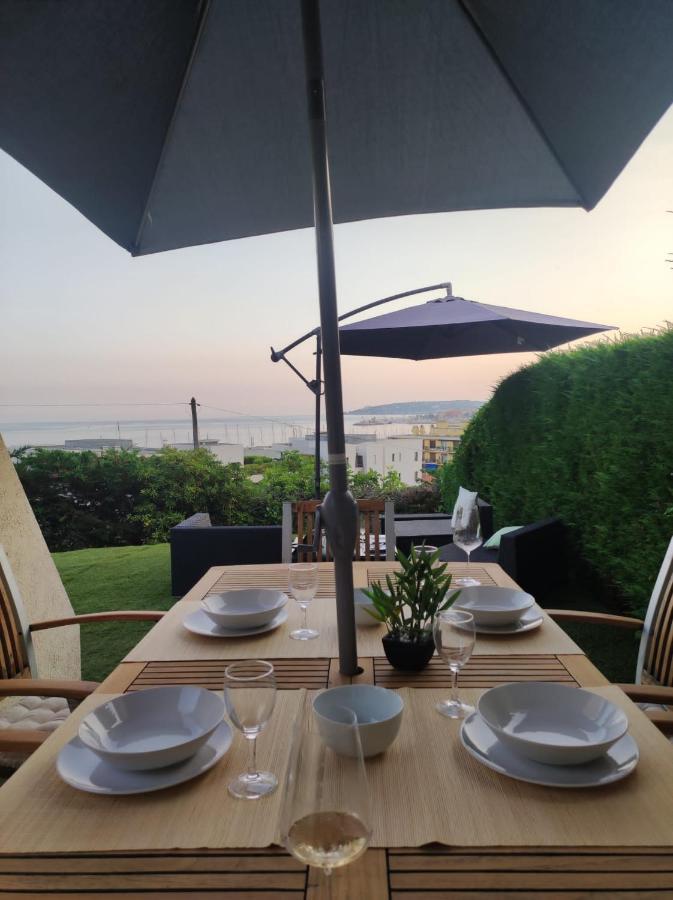 Cap au Sud,Vue panoramique mer,piscine Menton Eksteriør bilde